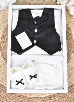 FUN MOMENT 4-Piece Baby Suit Set with Gift Box  - Image 1