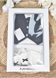 FUN MOMENT 4-Piece Baby Suit Set with Gift Box  - Image 5