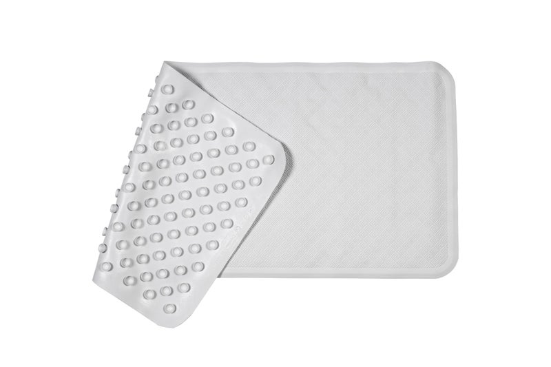 Croydex Rubagrip Bath Mat Non Slip Anti Mould for Inside Bath  Slip Resistant with Secure Grip Suction Cups Easy to Clean Made from Natural Rubber AntiBacterial Hygiene N Clean Medium