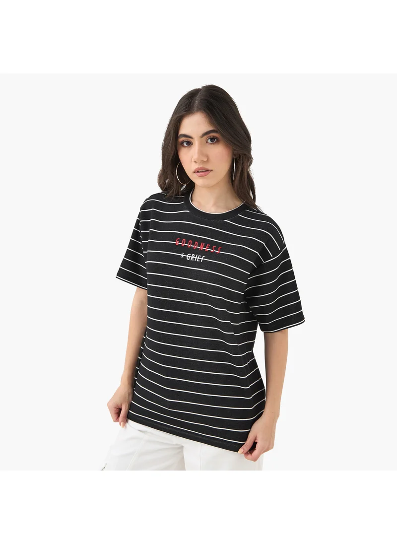 اس بي كاركترز Peanuts Print T-shirt