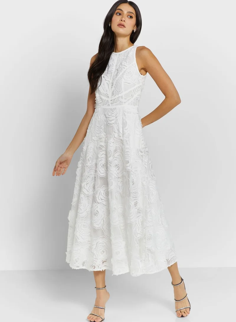 Ted Baker Broidered Knitted Dress