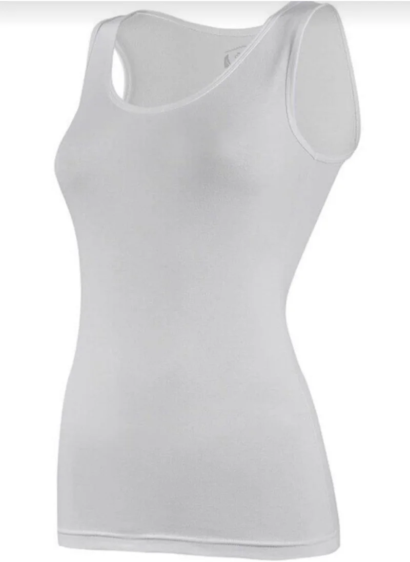 Yıldız Yildiz 2315 Women's Modal Super Thin Wide Strap Undershirt 6 Pieces