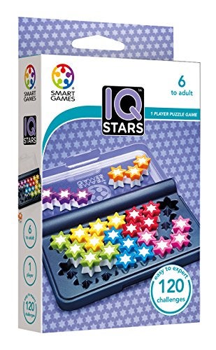 SmartGames IQ Stars Travel Game with 120 Challenges for Ages 6 to Adult - Image 3