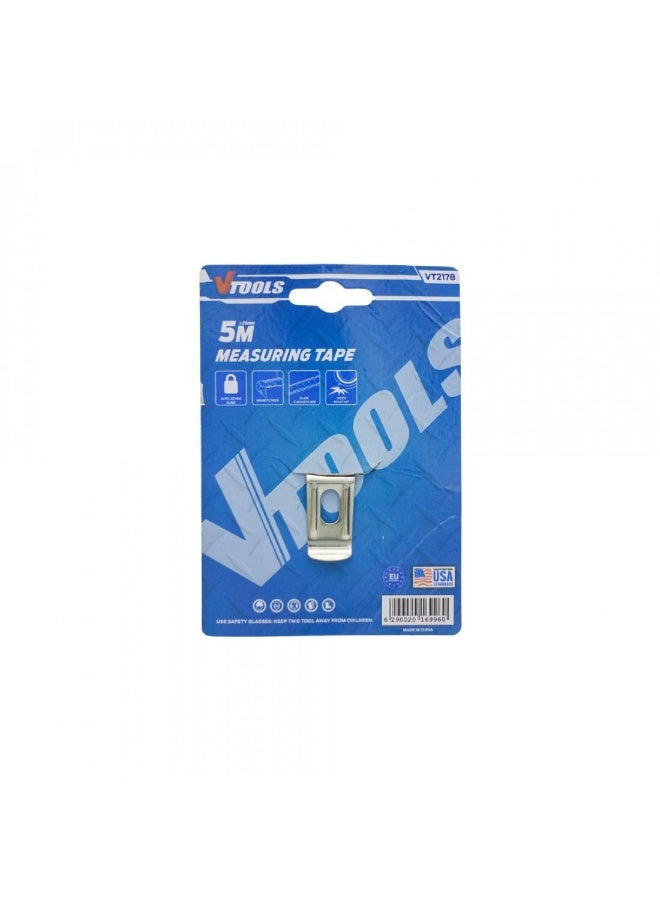 Vtools Measuring Tape 5M Auto Lock Steel VT2178 - Image 5