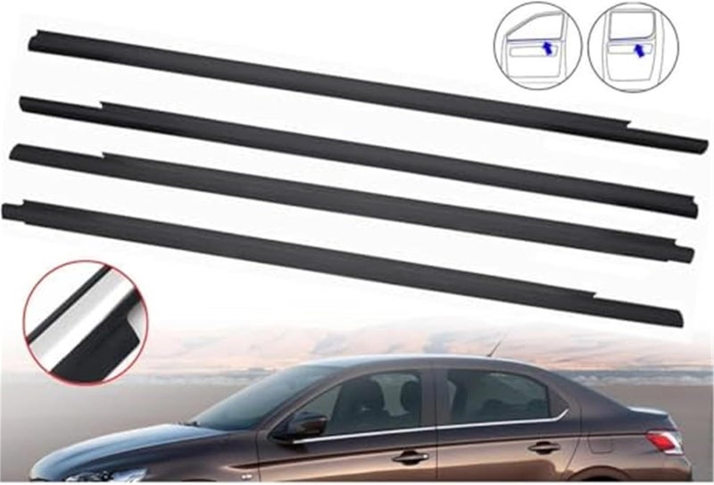 Wivplex Car Door Edge Protector for Citroen Elysee - Image 2