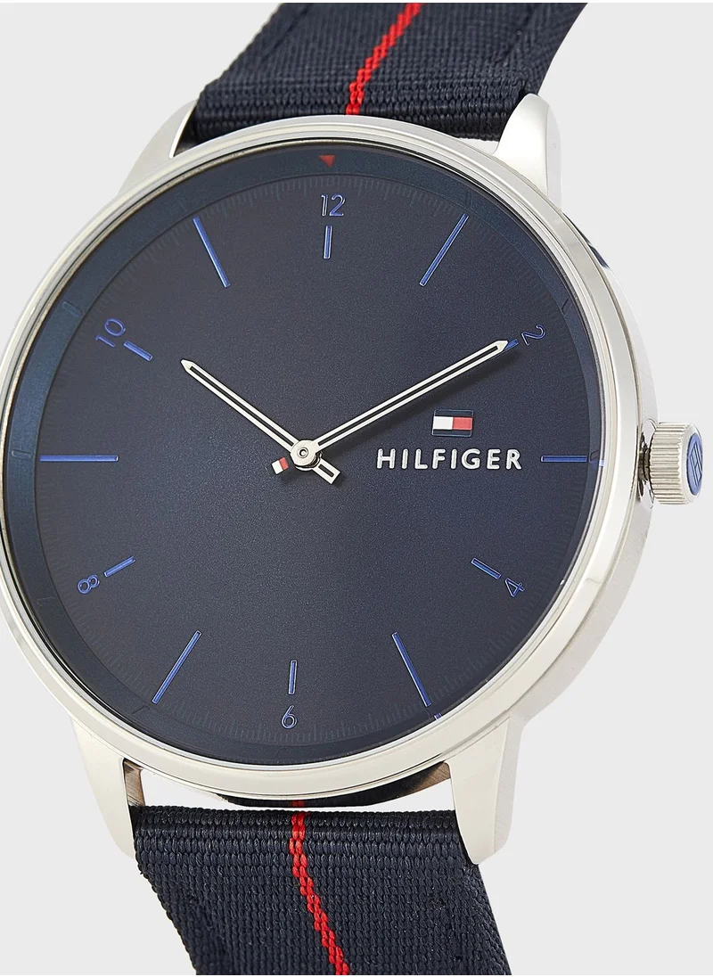 TOMMY HILFIGER Nylon Strap Analog Watch