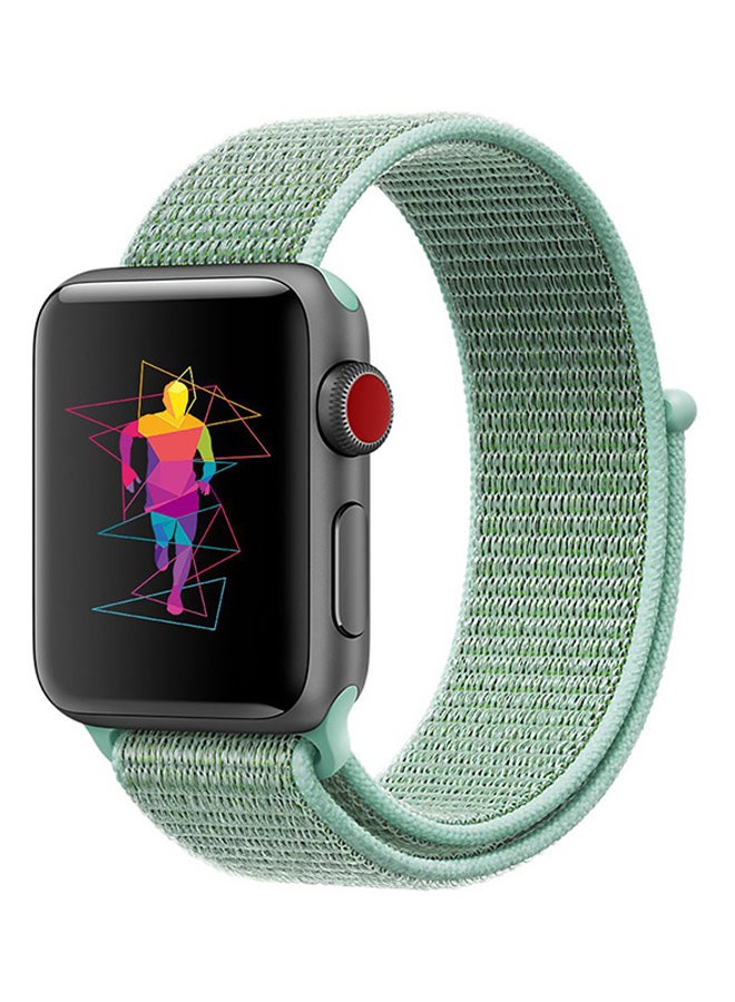 EHOME Replacement Band For Apple Watch Series 3/2/1 Green - Image 1