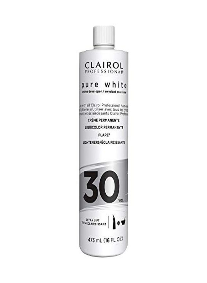 CLAIROL PROFESSIONAL Pure White 30 Volumecrème Developer, 16 Oz - Image 1