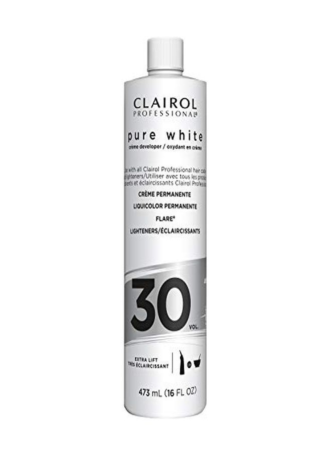 CLAIROL PROFESSIONAL Pure White 30 Volumecrème Developer, 16 Oz - Image 2