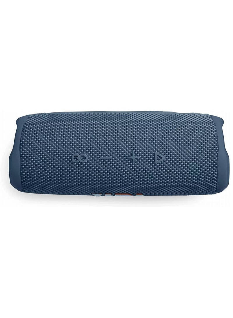 JBPL JBL Flip 6 Portable IP67 Waterproof Speaker 2-Way Speaker Powerful Sound and Deep Bass 12 Hours Battery Safe USB-C Charging Protection Blue - Image 3