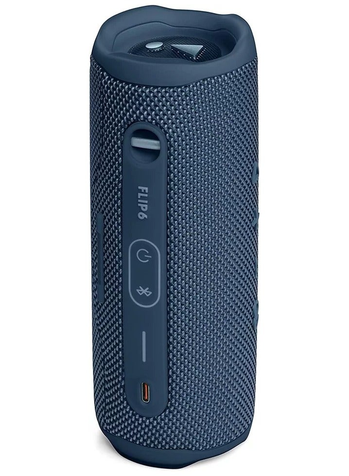JBPL JBL Flip 6 Portable IP67 Waterproof Speaker 2-Way Speaker Powerful Sound and Deep Bass 12 Hours Battery Safe USB-C Charging Protection Blue - Image 4