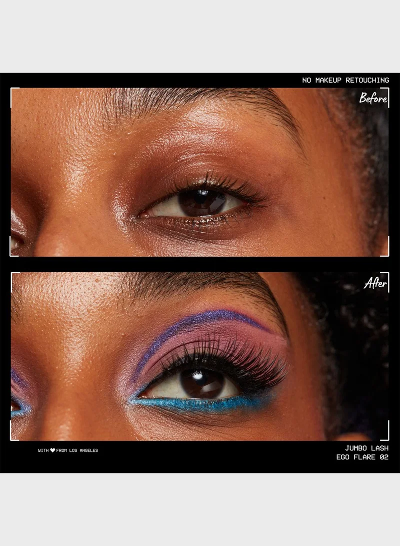 Nyx Professional Makeup Ego Flare Jumbo Lash! Vegan False Lashes - Ego Flare for Women | Best Price UAE