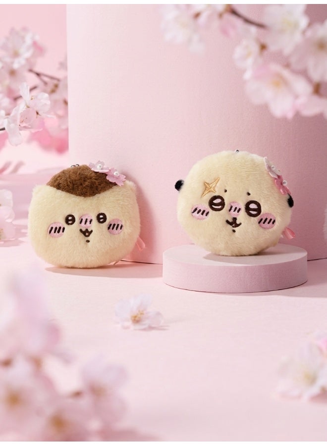 MINISO x Chiikawa Character Plush Pendant Collection Plush Pendant Keychain, 1 Assorted Character from 6 Designs, Cute Collectible Accessory and Gift - Image 3