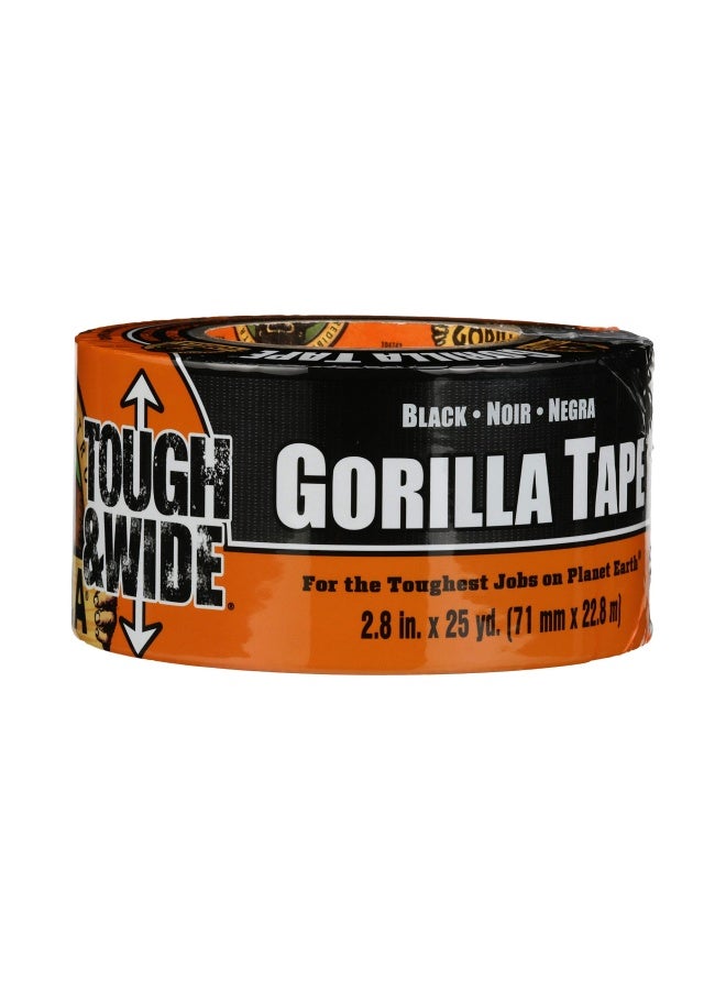 Gorilla Waterproof Patch & Seal Tape 2.88" X 25 yd Black, (Pack Of 4) - Image 1
