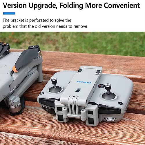 FPVtosky No Disassembly Tablet Holder for DJI Flip/Neo/Mini 4K/ 2 SE/Air 3/ Mini 5/4/ 3 Pro, 7-12 Inch Foldable iPad Mount Holder Pack of Lanyard and 2 Cables, Fits DJI RC-N1/RC-N2/RC-N3 Accessories - Image 3