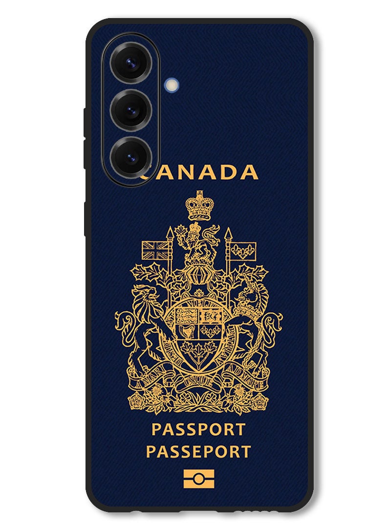 Theodor Case Compatible with Samsung Galaxy F56 6.74 Inch Protection Shockproof Bumper Cover Canada Passport - Image 1
