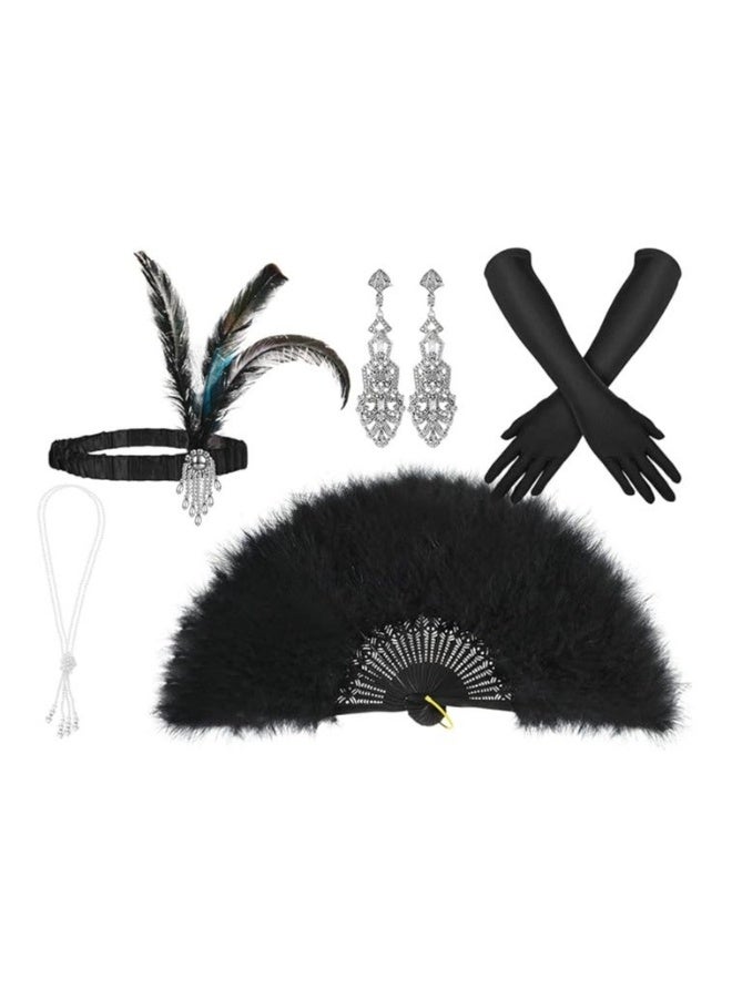 1920s Flapper Costume Accessories Set Gatsby Costume Accessories Set - Image 1