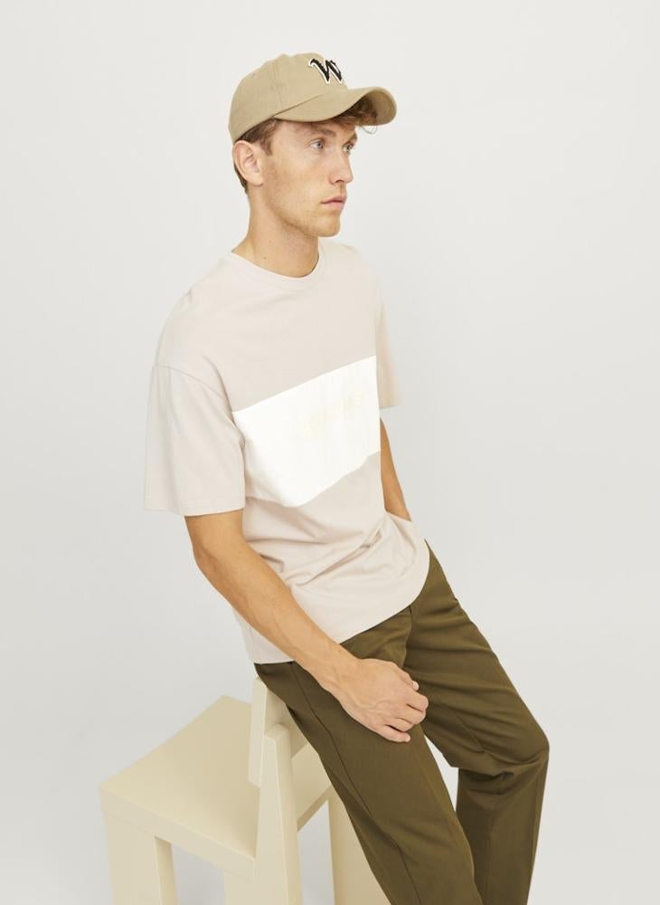 JACK & JONES Colour Block Regular Fit T-Shirt - Image 3