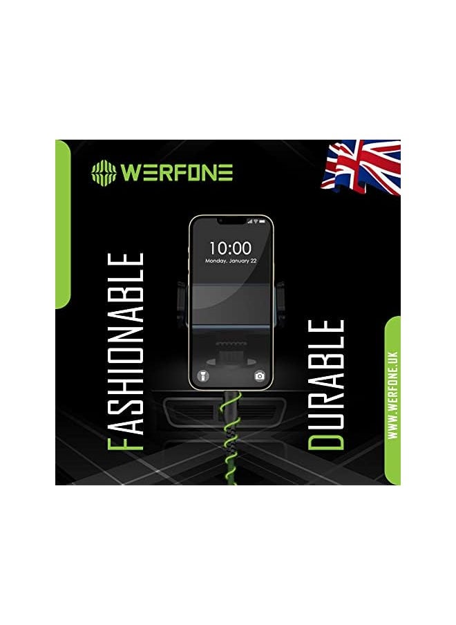 WERFONE - 36 Pcs Cable Protectors For Iphone Ipad Charger End Cord Savers With 2 Desk Cable Clips Iral Usb Wire Protector For Headphone Macbook Laptop Earphone Cell Phone Cute Cable Wrap Accessories - Image 1