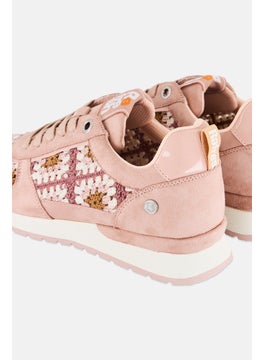 REFRESH Women Lace Up Outdoor Shoes, Pink  - Image 2