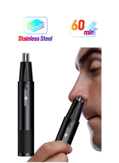 Ru syanl Electric Men's Nose Hair Trimmer Facial Hair Remover for Eyebrows Ears Nose Easy Cleaning  - Image 1