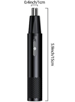 Ru syanl Electric Men's Nose Hair Trimmer Facial Hair Remover for Eyebrows Ears Nose Easy Cleaning  - Image 4