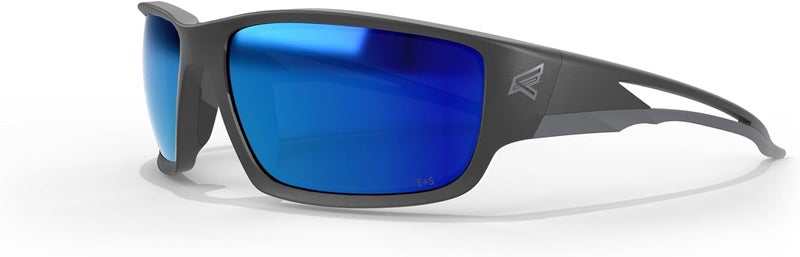 EDGE TSKAP218 Kazbek Polarized Wrap-Around Safety Glasses with Anti-Scratch and UV 400 Protection - Image 1