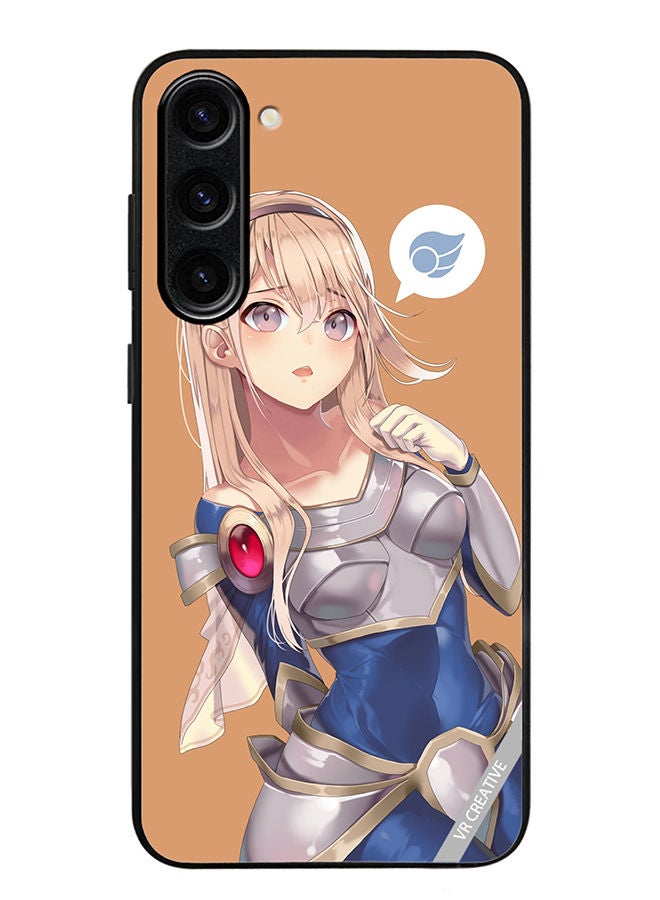VR CREATIVE Protective Case Cover For Samsung Galaxy S23 League Of Legends Anime Girl Design Multicolour - Image 1