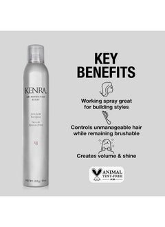 Kenra Professional Kenra Artformation Spray 18 50% | Firm Hold Hairspray | Volume & Styling Control | Fast-dying Formula| All Hair Types | 10 oz  - Image 2