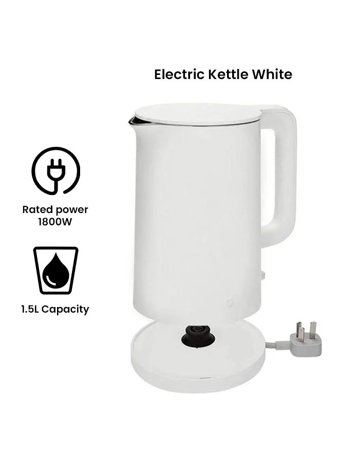 Xiaomi Mijia Electric Water Kettle 1.5L 1.5 L 1800 W PAA1095W-AUzxc White - Image 2