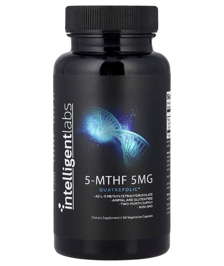 Intelligent Labs 5-MTHF 5 mg 60 Vegetarian Capsules