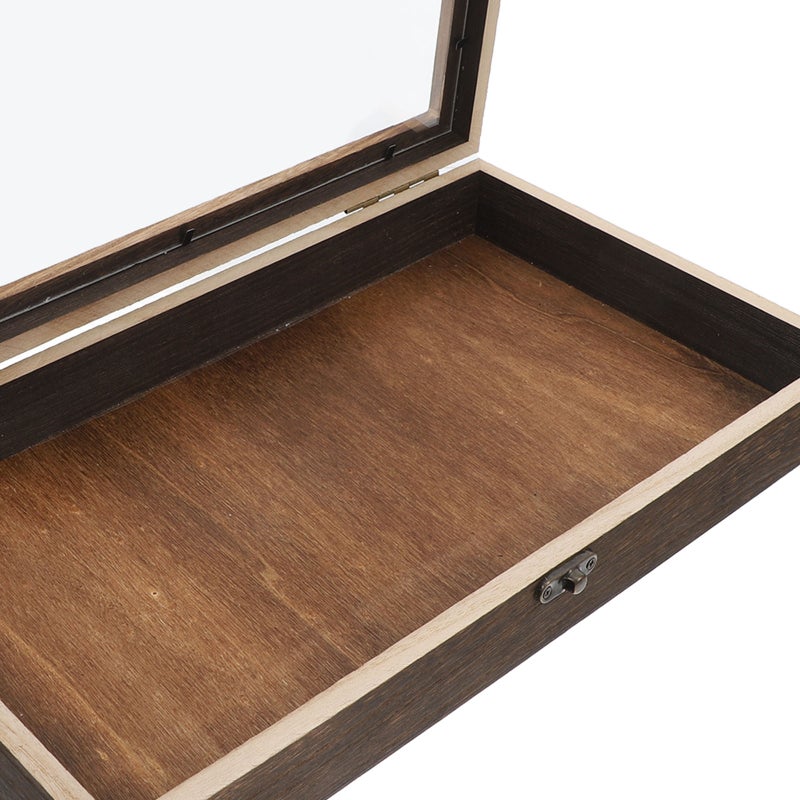 2pcs Box Box With Specimen Display Case Frame Insect Showcase Jewelry Storage Tray Pine Wood Keepsake Box Home Decor - Image 3
