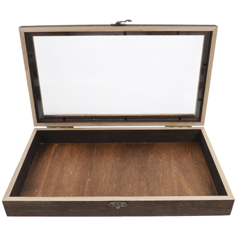 2pcs Box Box With Specimen Display Case Frame Insect Showcase Jewelry Storage Tray Pine Wood Keepsake Box Home Decor - Image 5