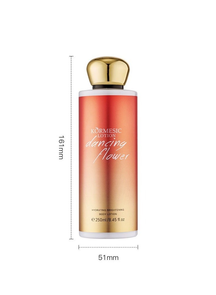 Kormesic Dancing Flower Hydrating Body Lotion 250ml - Moisturizing & Refreshing - Image 1