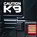 VALIANT COLLECTIONS Caution K9 StickersVinyl Decal for Car and Van Indoor and Outdoor use for Long LastingWaterproof Stickers for Waterbottle and Laptop Removable Sticker for Mirror VC 402 - Image 2