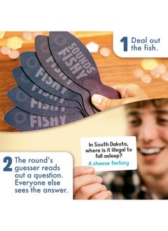 BIG POTATO Sounds Fishy Board Game: The Bluffing Family Game For Kids 10+ | Best New Family Quiz Games, Trivia Games For Groups Of People  - Image 3