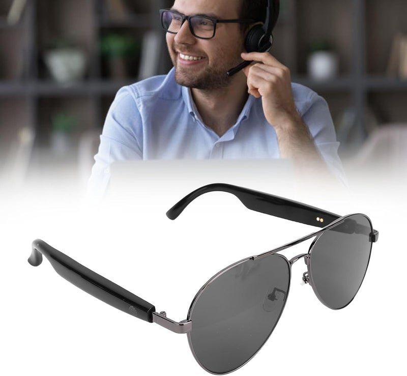 نظارات ذكية, ترجمات مدعومة نظارات بي تي للرجال والنساء, سماعة موسيقى متعددة الوظائف بي تي آي ترجمة نظارات شمسية للسفر التمرين, نظارات شمسية ذكية - Image 5