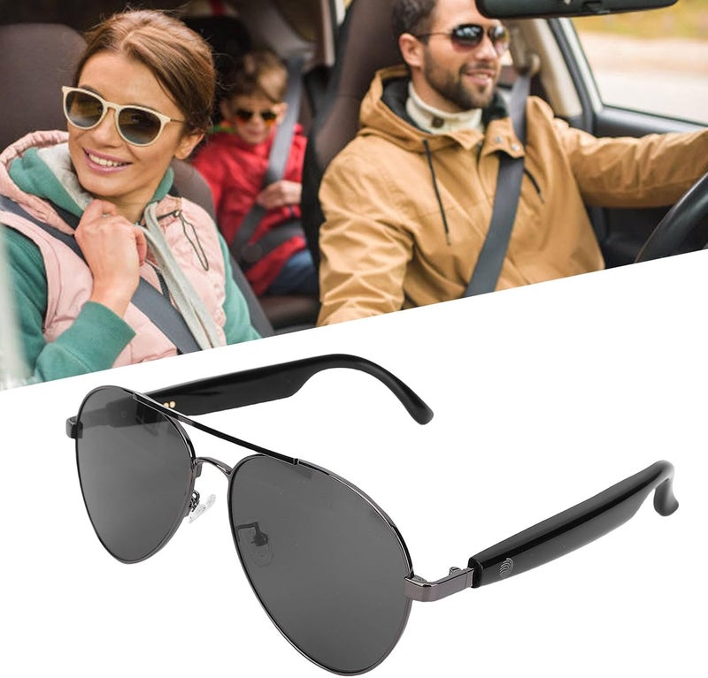 نظارات ذكية, ترجمات مدعومة نظارات بي تي للرجال والنساء, سماعة موسيقى متعددة الوظائف بي تي آي ترجمة نظارات شمسية للسفر التمرين, نظارات شمسية ذكية - Image 4