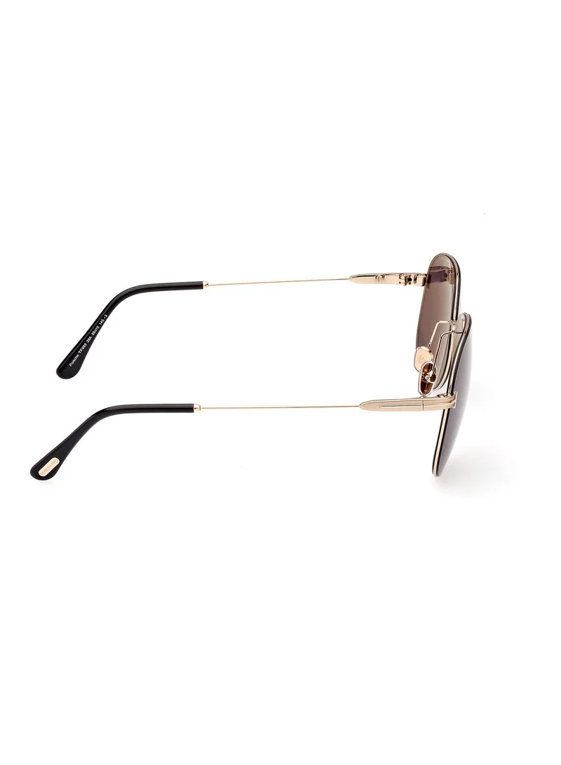 TOM FORD Unisex UV Protection Pilot Sunglasses - FT099328A59 - Lens Size: 59 Mm