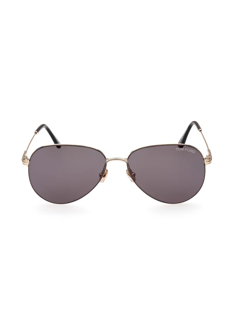 TOM FORD Unisex UV Protection Pilot Sunglasses - FT099328A59 - Lens Size: 59 Mm