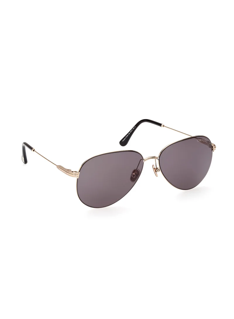 TOM FORD Unisex UV Protection Pilot Sunglasses - FT099328A59 - Lens Size: 59 Mm