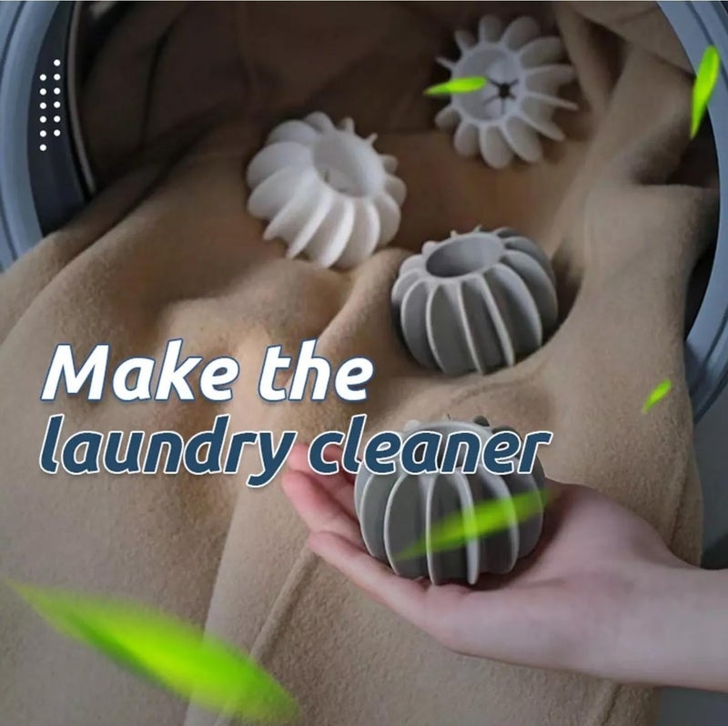 ROKTRY 10 Pcs Reusable Silicone Laundry Ball Clothes Pet Hair Remover Catcher Cleaning Tool Dryer Balls for Washing Machine Accessories - Image 5
