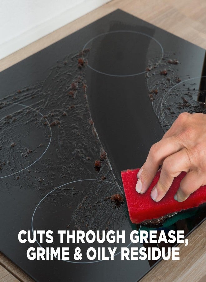 Weiman Glass Cooktop Cleaner & Polish For Daily Use on Ceramic, Induction Stove Top, Removes Grease & Oily Residue, Streak Free Shine, 12 oz, 2 Pack, Micro Fiber Buffing Towel - Image 5