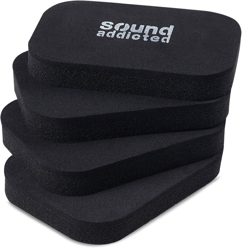 Sound Addicted Isolation Pads for Soundbar - Anti Vibrations Foam Pads Feet (4Pack) 3.5'' x 2.5'' x 0.65'' Suitable for Most Soundbars - BarPads (Rectangle) - Image 2