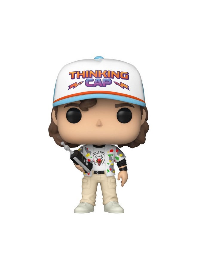 Funko Funko Pop! TV: Stranger Things - Dustin Vinyl Figure  - Image 2