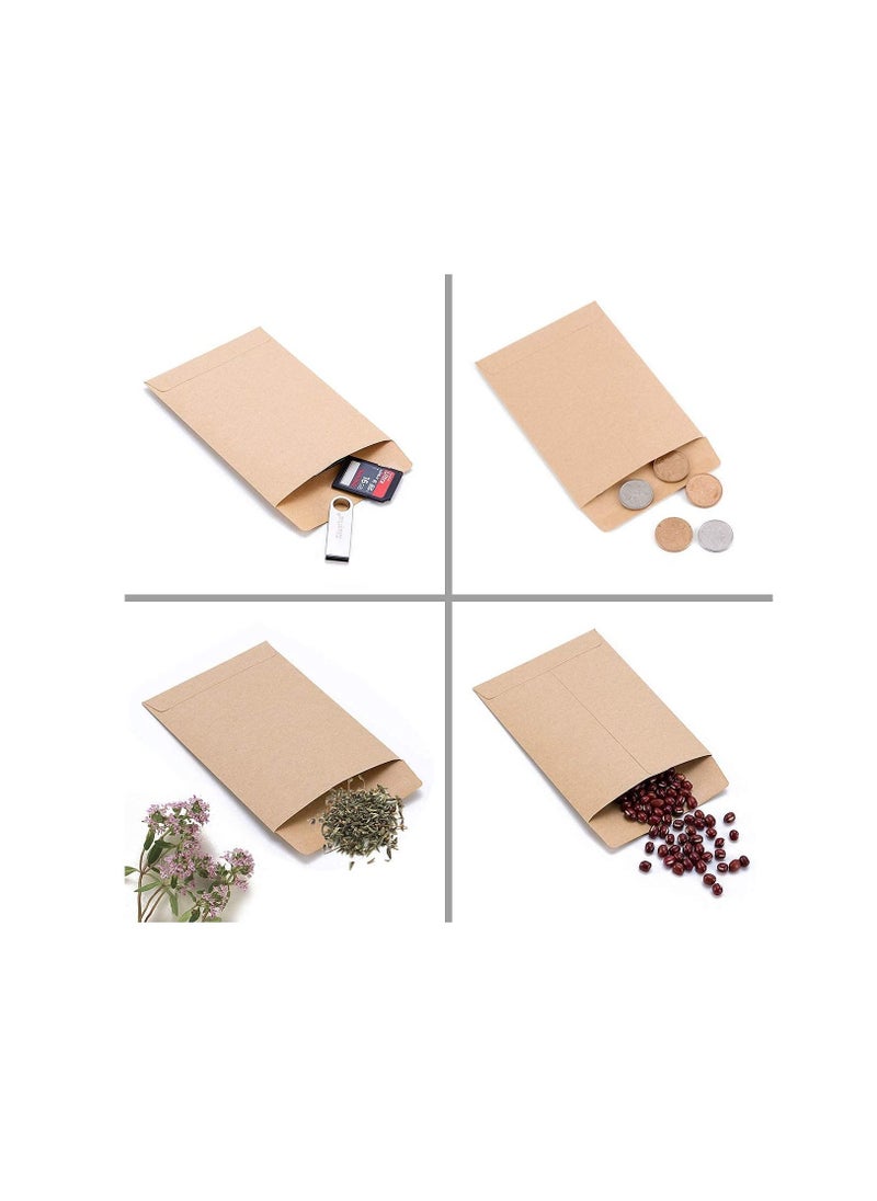 Maxi Maxi Brown Envelopes 80Gsm 6" X 4" inches Peel And Seal 50Pcs Pack  - Image 4