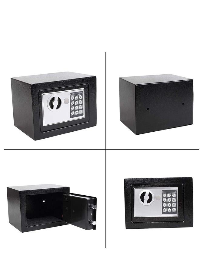HOMESTAR Mini Electronic Deluxe Digital Security Safe Box With Keypad Lock and Physical Key For Home Office Hotel Jewelry Passport Watches Cash Storage - Image 4