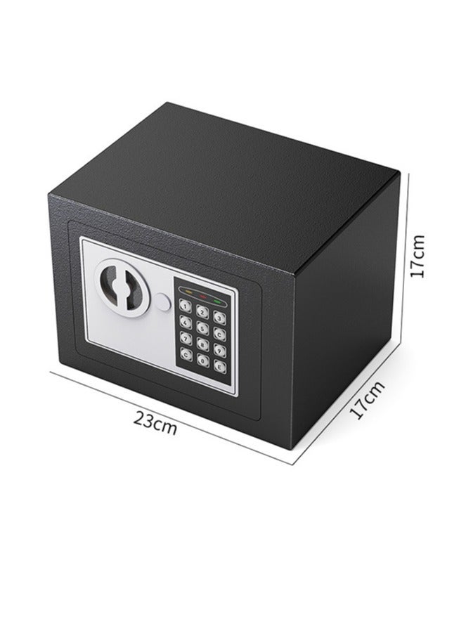 HOMESTAR Mini Electronic Deluxe Digital Security Safe Box With Keypad Lock and Physical Key For Home Office Hotel Jewelry Passport Watches Cash Storage - Image 3