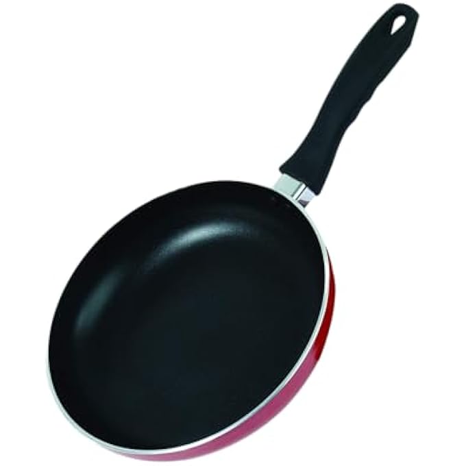 هومواي مقلاة غير لاصقة 30 سم، 3 طبقات من الطلاء غير اللاصق، طلاء خارجي مقاوم للحرارة، موقد غاز، دعم طهي بالأشعة تحت الحمراء، بخاخ سيليكون، مقبض ناعم Hw204 - Image 1