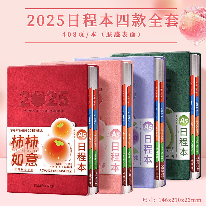Schedule This Year'S Student Time Management Plan This Business Office Efficiency Notepad Holiday Accompanying Gift Can Be Mailed - Image 1